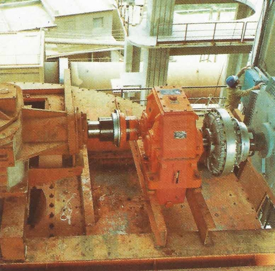 Sturtevant Whirlwind Centrifugal Air Classifier Drive system